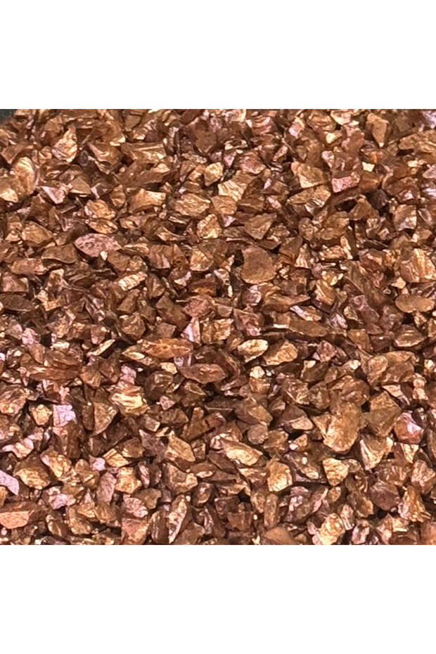 Epoxy Decorative Candle Real Glass Shard 2-4 mm Thickness (1 kg) Coffee Color