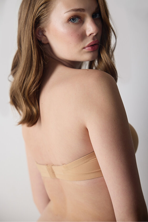 حمالة صدر أساسية مسطحة بدون حمالات مع حشوة إضافية 2081 - 3