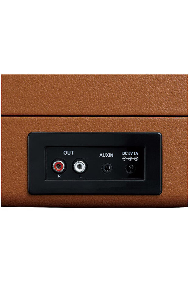 Pick-up TT-10BN, difuzoare integrate, RCA, 3,5 mm, AUX, 3 viteze, negru - 6