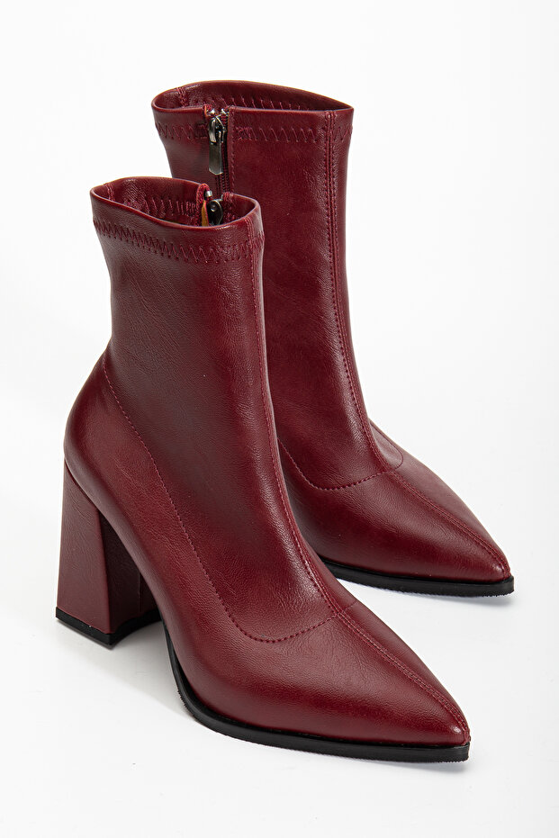 Hera Topuklu Sivri Burun Bot - 8