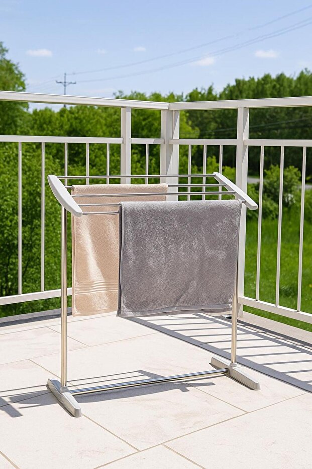 منشر مناشف بألوان متعددة - 1