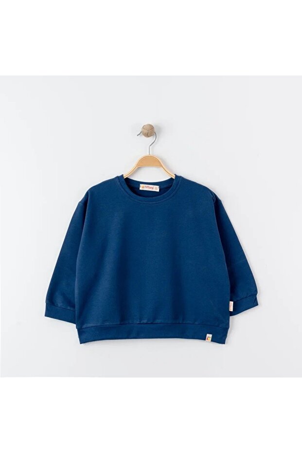 Oversıze Eşofman Theme Sweatshırt - 1