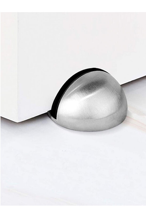 Kapı Stoperi Tamponu Kendinden Yapışkanlı Kapı Stopu Gri (1 Adet) - 3