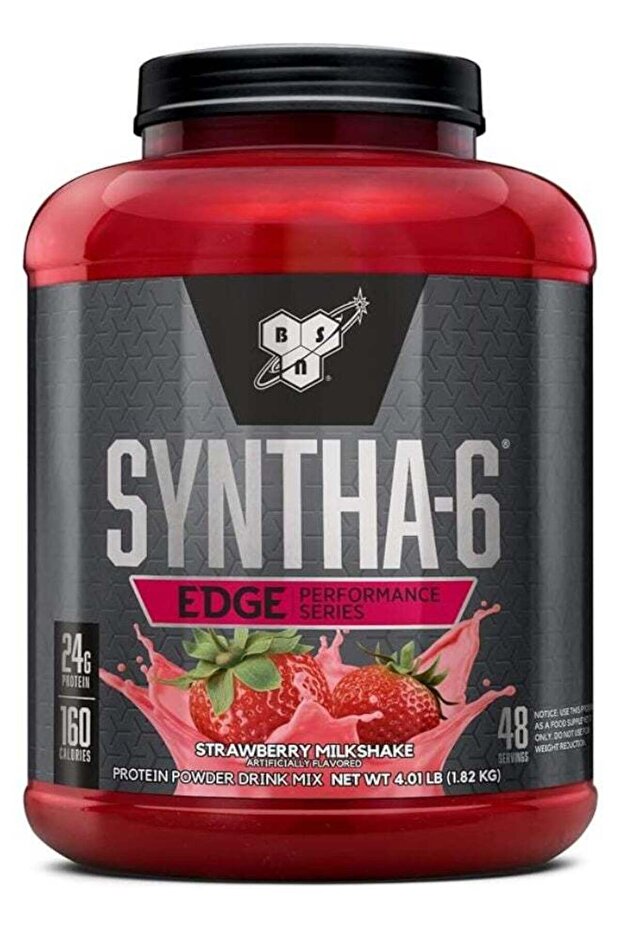SYNTHA-6 EDGE Protein Powder, Hydrolyzed Whey, Strawberry Milkshake, 48 Servings