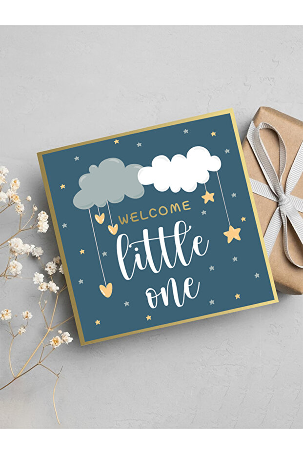 Welcome Little One, New Baby Greeting Card