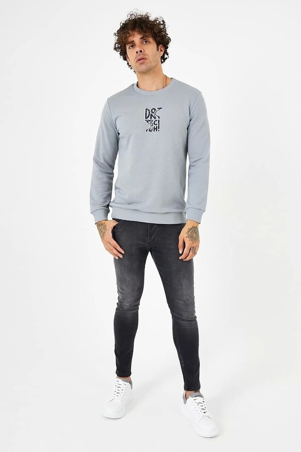 Dont Thac Me Baskılı Sweat - 1