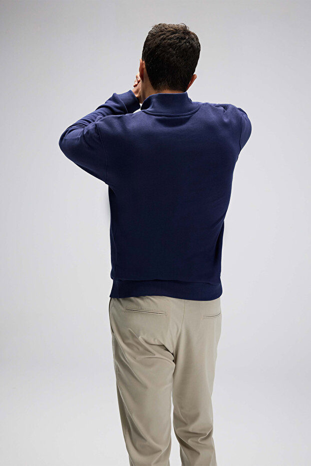 سترة رياضية بسحاب نصفي (خريف وشتاء 2025) - 5