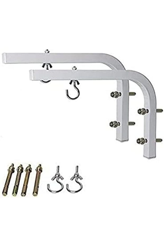 شاشة عرض عالمية مع حامل على الحائط على شكل حرف L مع حامل قابل للتعديل في السقف - 6