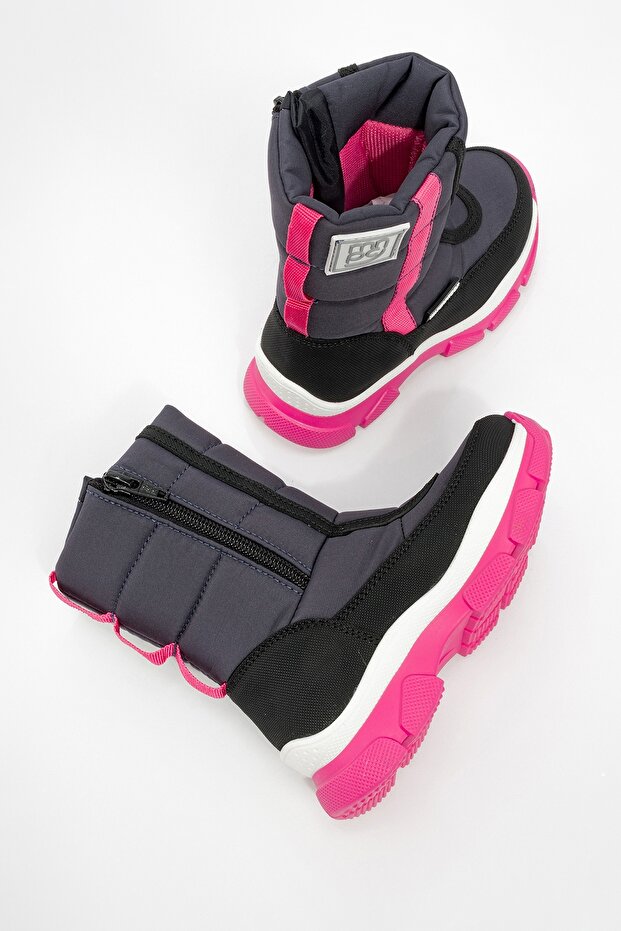 Kız Çocuk Gri Su Geçirmez Anatomik Günlük Bot - 3