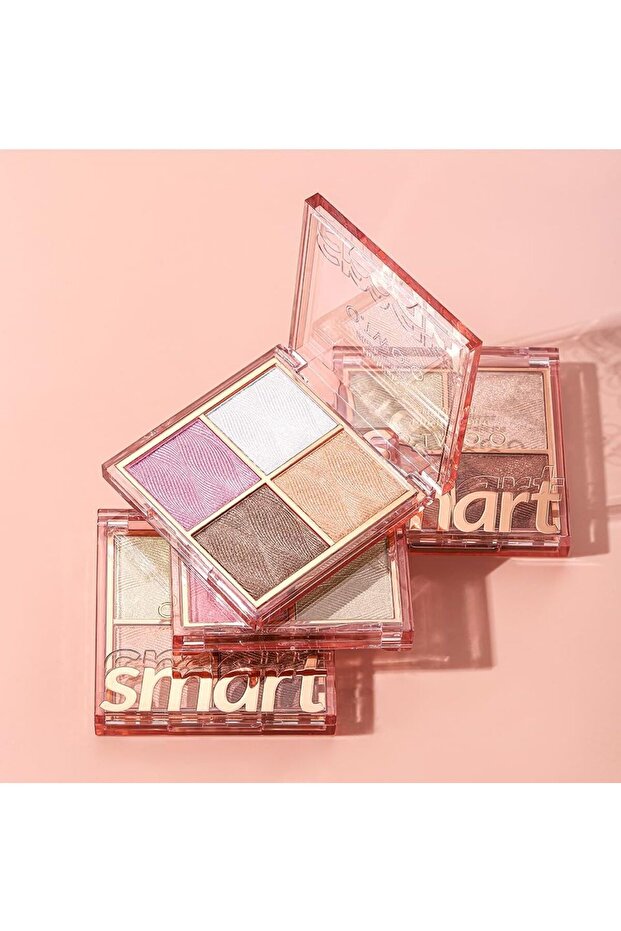 FASHIONISTADEAL O.TWO.O 3D Glitter Glow Highlight Palette(02, HONEY LEMON)