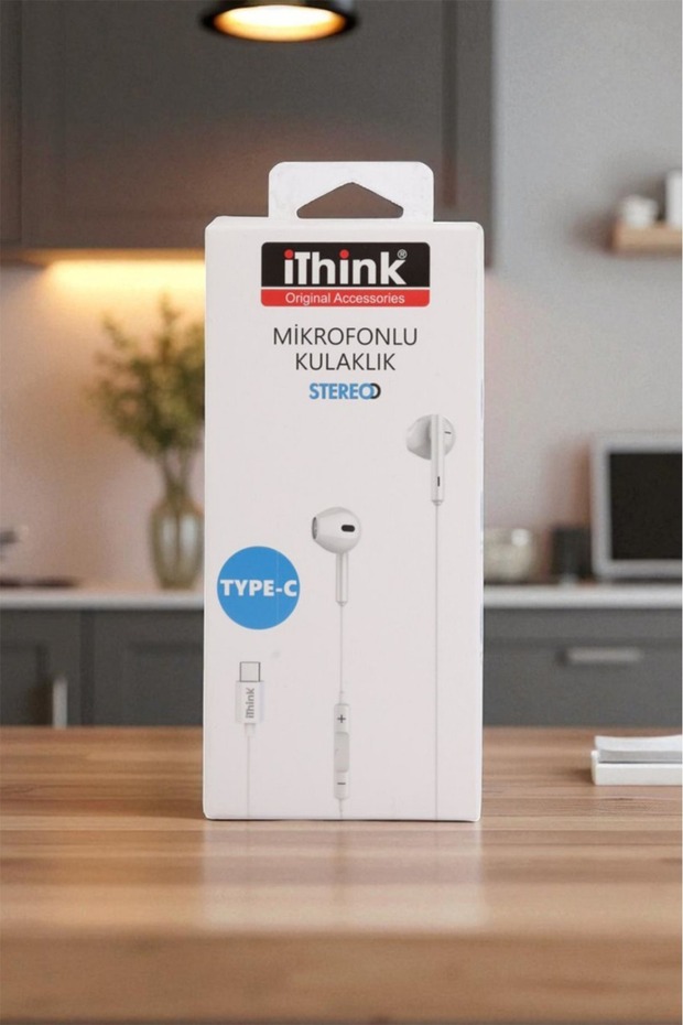 Type-C Kablolu Stereo Kulaklık - 1