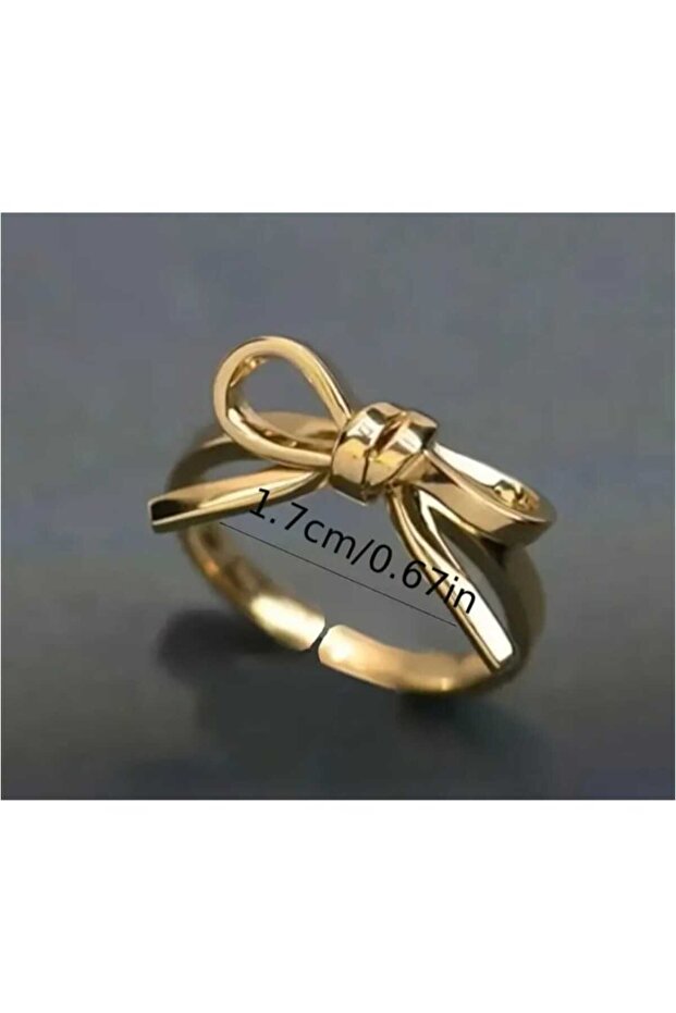 خاتم قابل للتعديل مع فيونكة - 3