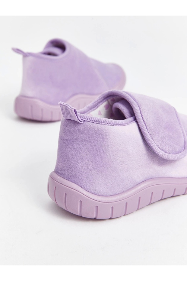 LCW STEPS Lila Cırt Cırtlı Kız Çocuk Panduf - 5