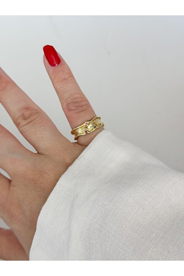 خاتم مرصع بالأحجار الكريمة - 1