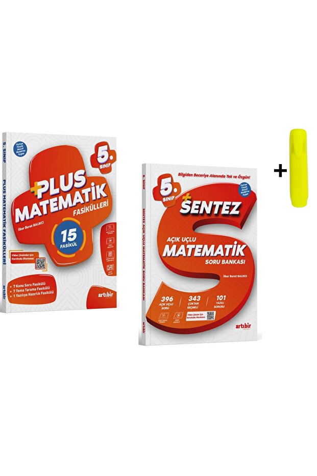 Artıbir Yayınları 5.Sınıf Plus Matematik 15 Fasikül Ve Sentez Soru Bankası - 1