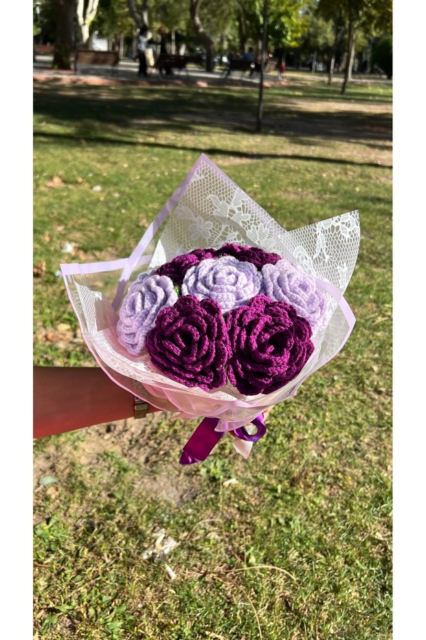 ÖRGÜ ÇİÇEK BUKETİ - 2