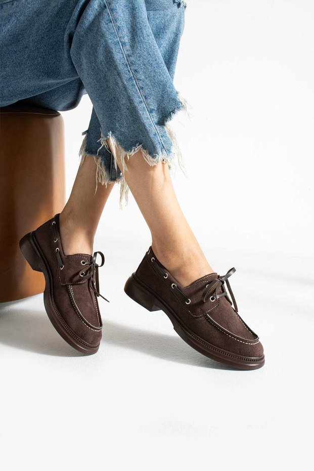 Camelia Women's Casual Loafer Light Brown Suede
