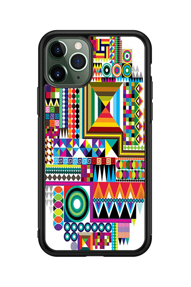 Multi-colored iPhone 11 Pro case - 1