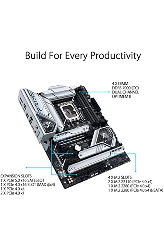 اللوحة الأم Prime Z790-A WiFi 6E ATX، Intel LGA 1700 - 6
