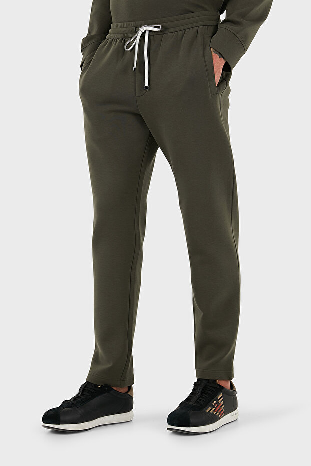Cotton Regular Fit Tapered Leg Trousers Men's Pants 8N1Pd8 1Jhsz U8120