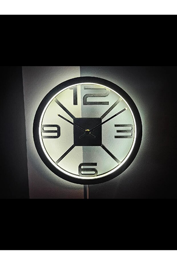 LED IŞIKLI DUVAR SAATİ - 1