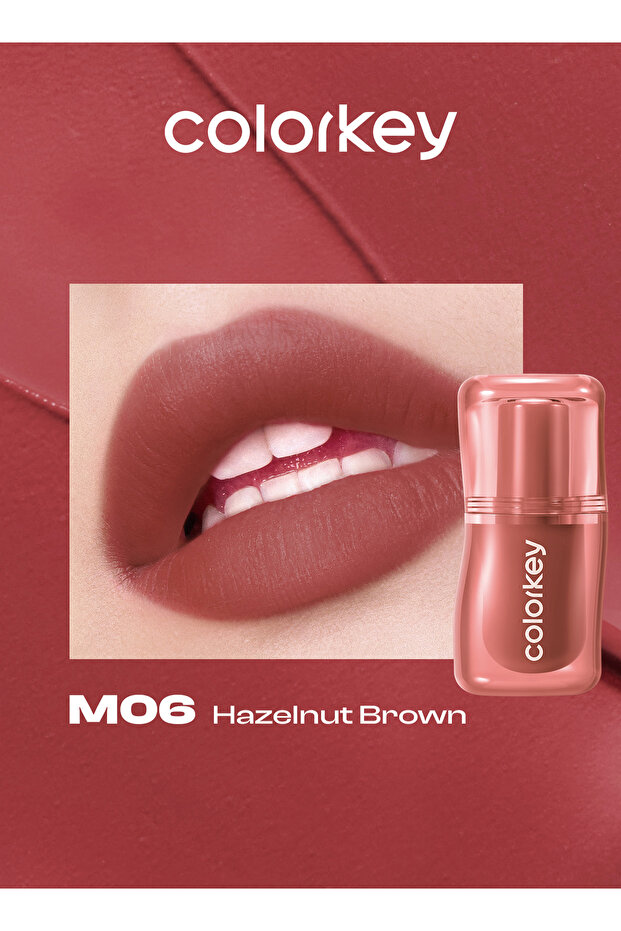 3g Silky Creamy Lip Mud Cheek Lip Stain Smooth Long-lasting Multi Use Cheek Blush Lip Cheek Tint M06