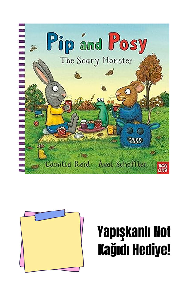 بيب وبوزي: الوحش المخيف + ورق ملاحظات لاصق - 1