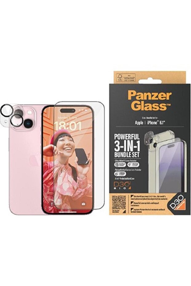 مجموعة واقي الشاشة + واقي عدسة الكاميرا لهاتف ذكي - 2