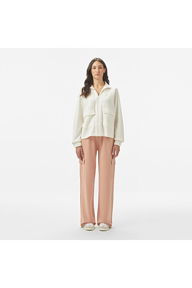 Kadın Relaxed Fit Pembe Eşofman Altı - 1