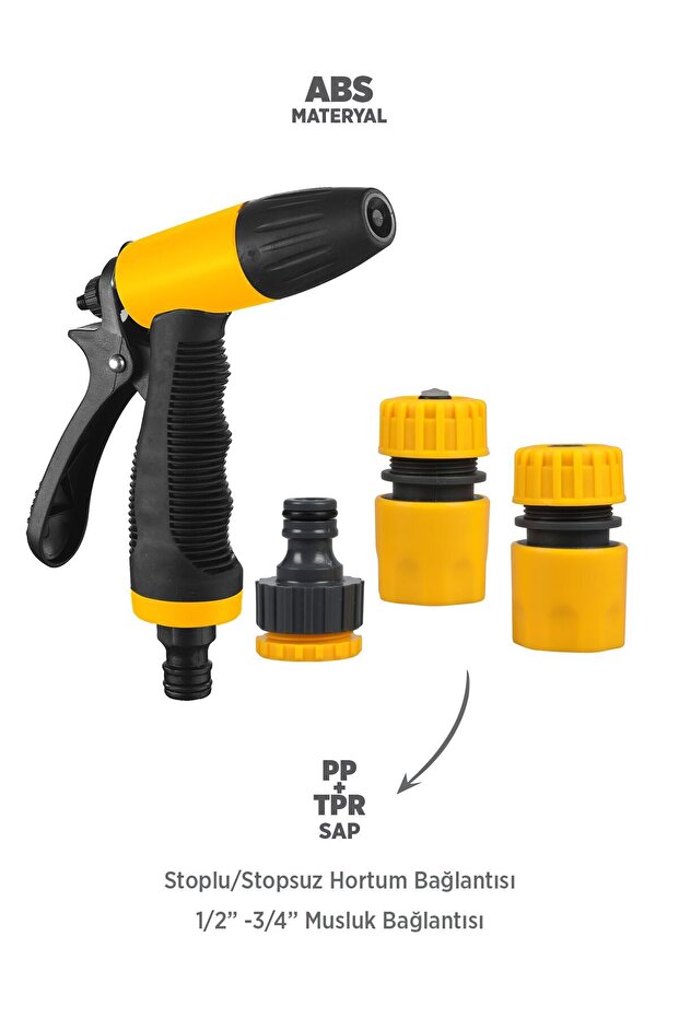 RTM711SET Yüksek Basınçlı Yıkama 2'li Set - Sprey Tabancası - 4