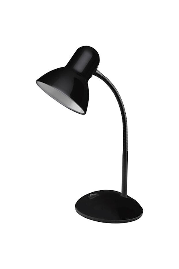 Lampă de birou Basic, neagră, max. 40W, E27 - 1