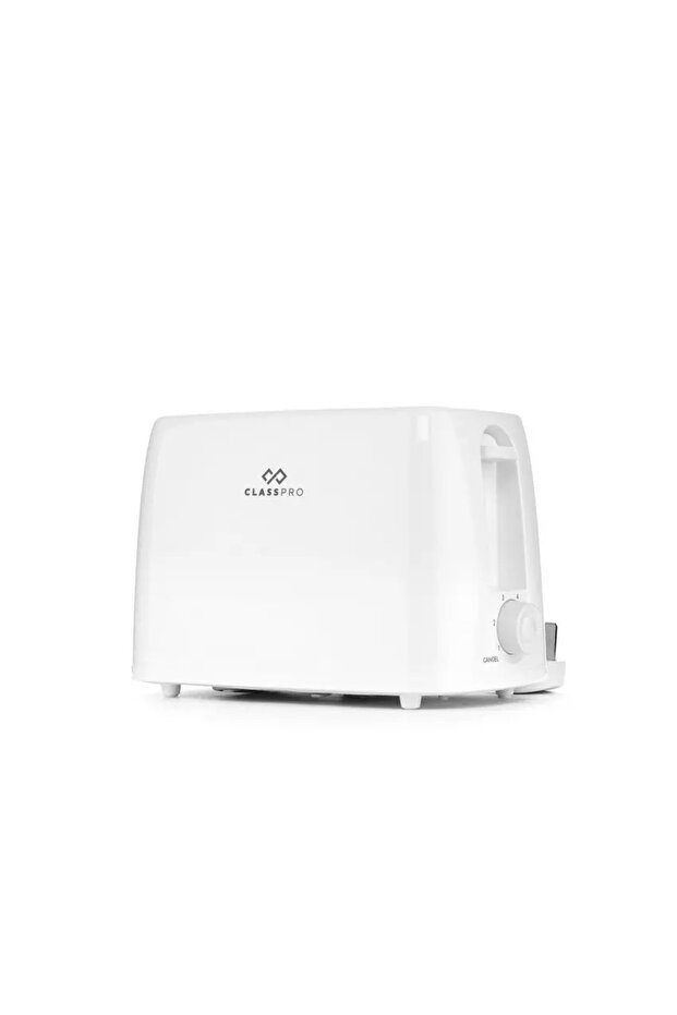 محمصة خبز 2 شريحة، 650 واط، أبيض - 2