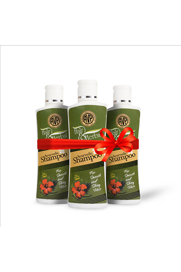 The Arya Vaidya Pharmacy (Coimbatore) Limited Hair And Herbal Shampoo 300 Ml (100 Ml X3 Pack Of 3)