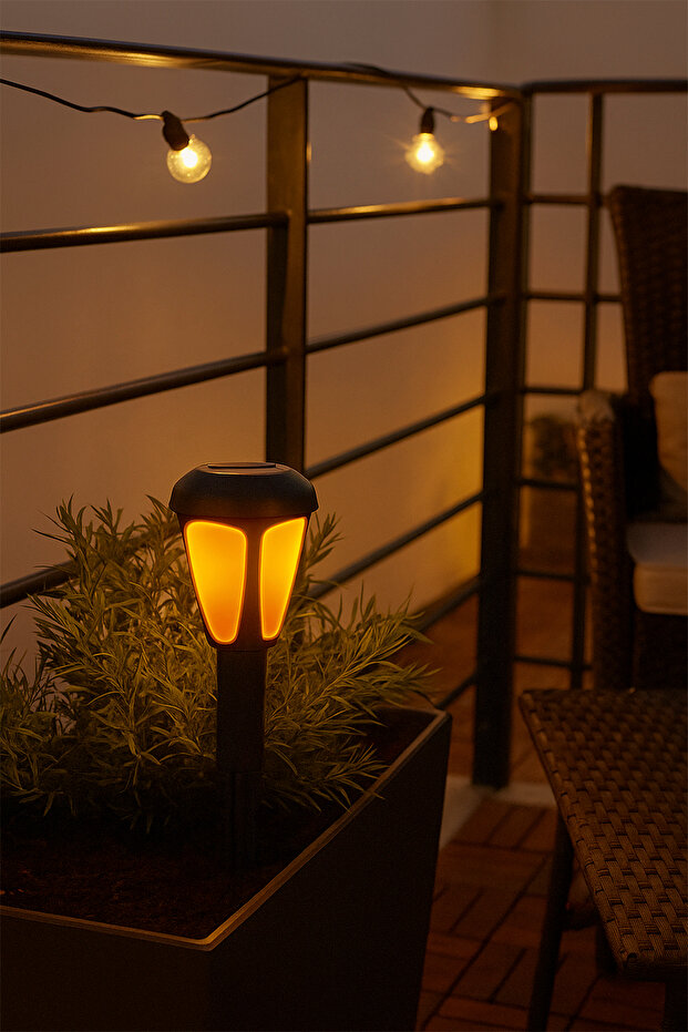 Solar Flame Led Saplama - 2