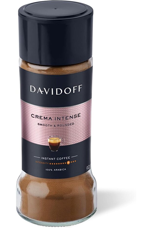 Crema Intense Velvet Foam Soluble Instant Coffee Jar (90g)