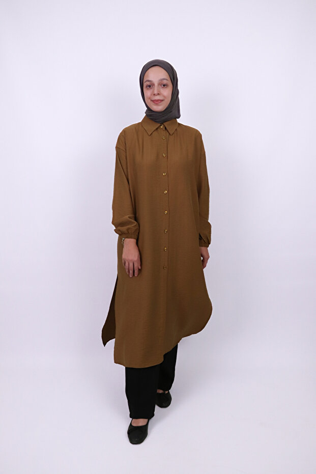 24048 Women's Ferace Shirt Brown