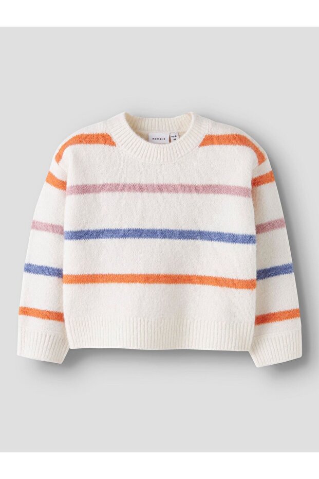 Strickpullover Streifen - 1