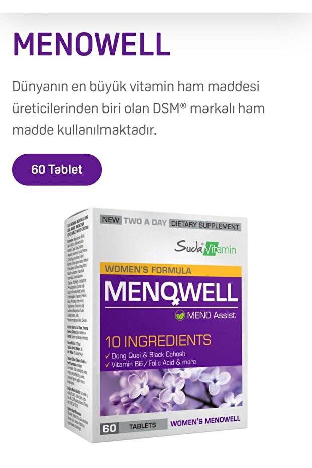 Menowell 60 Tablet - 2
