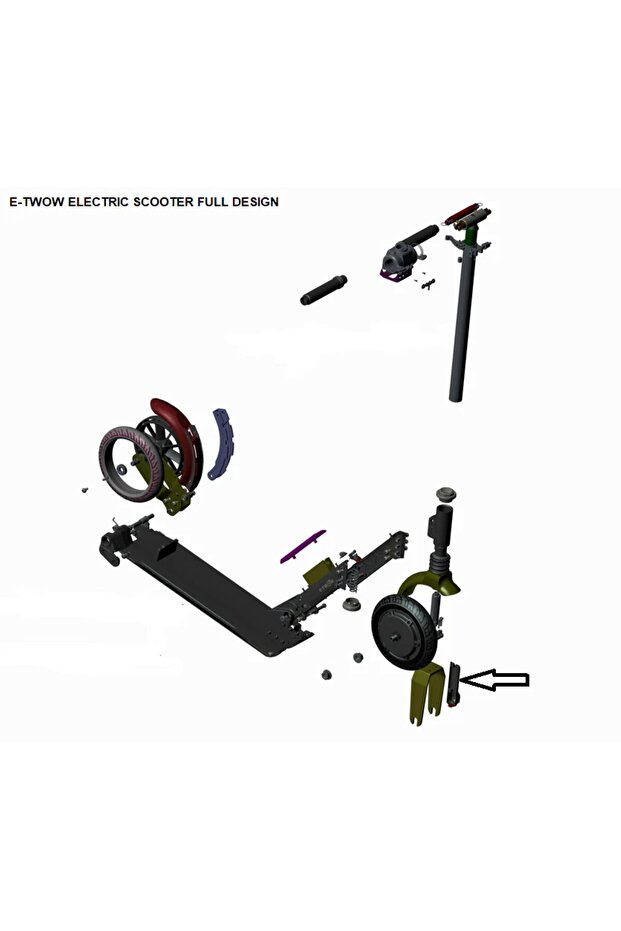 Front fork cover - 3