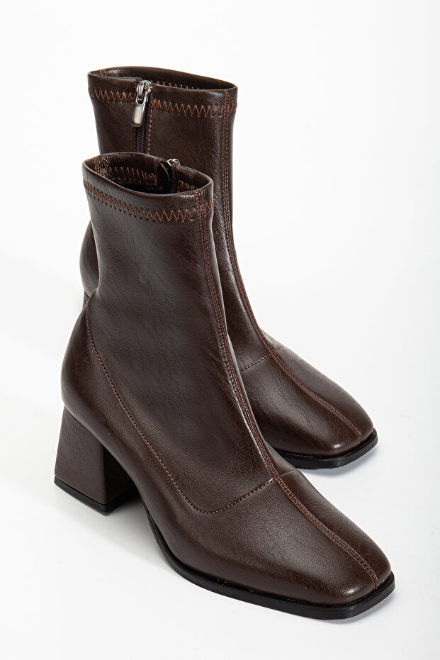 Sandra Streç Bot Siyah - 6