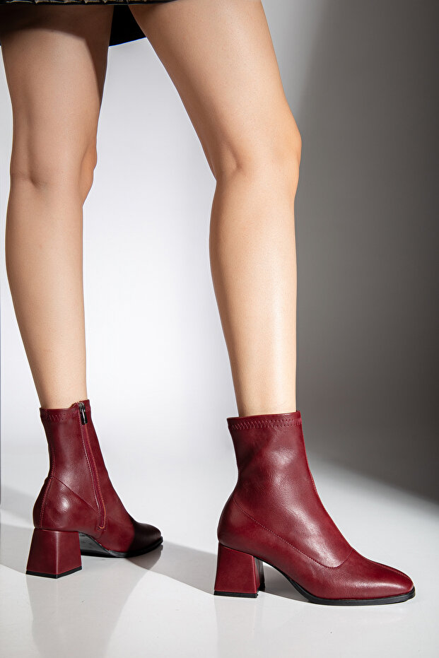 Sandra Streç Bot Bordo - 3