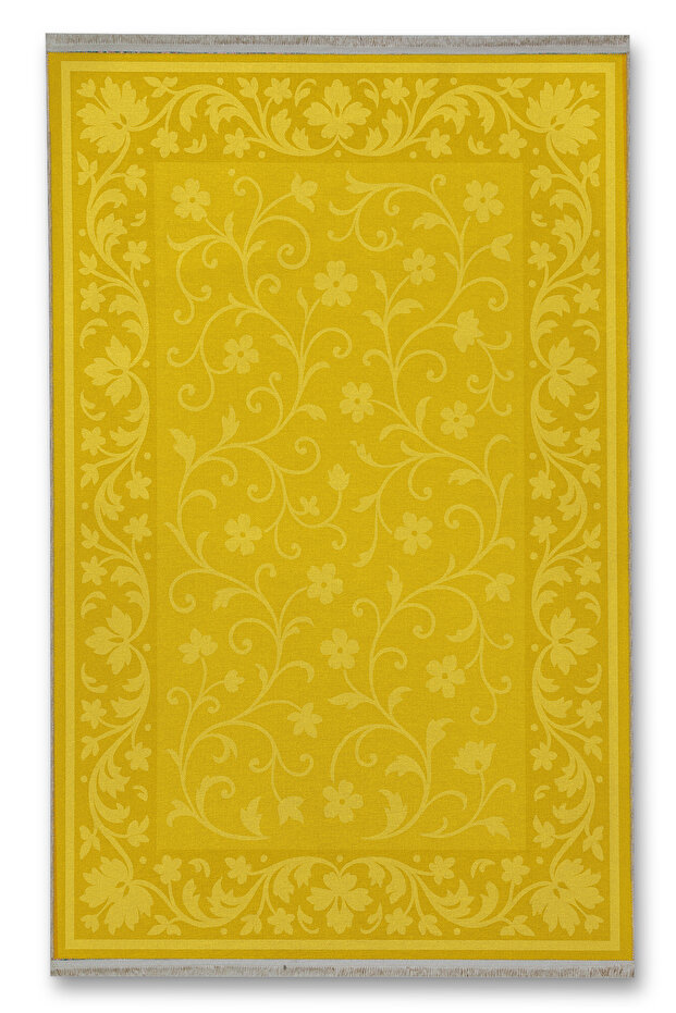سجادة ديكور حديثة بنمط تقليدي أصفر من موسو mosso520yellow
