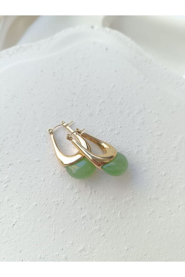 Sakıt Yeşil Küpe - 1