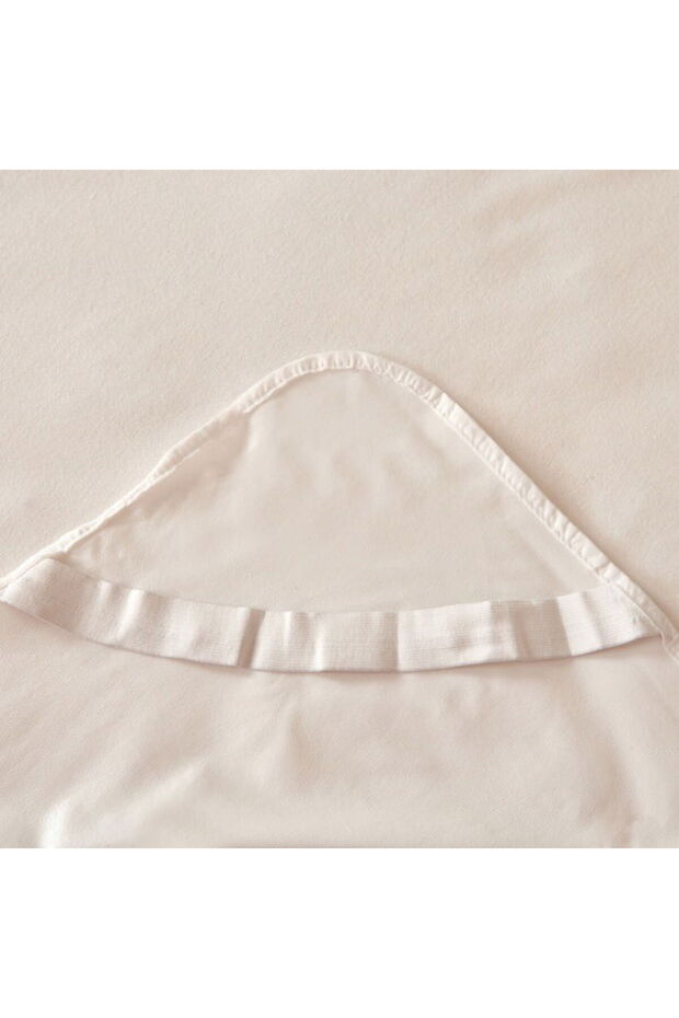 Saltea elastică Soft Sane Basic, dublă, rezistentă la lichide - Albă - 160x200 cm - 3