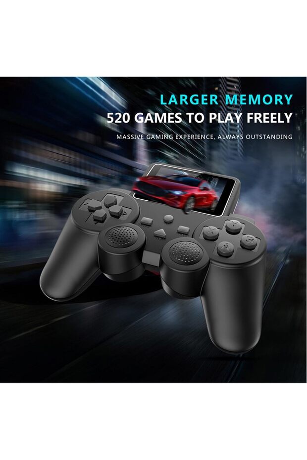 Handheld Gamepad with 3inch Screen, Thumb Grips Handheld Game Console - 8