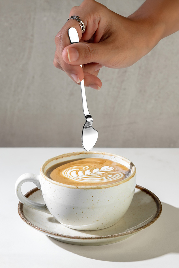 Sade 12 Adet Latte Kaşık Takımı - 2