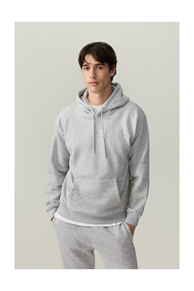 Man Basic Hoodie - 1