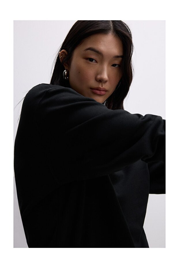 Damowa bluza dresowa Basic - 3