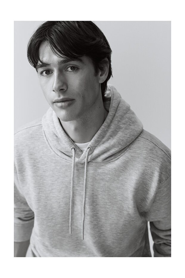 Man Basic Hoodie - 5