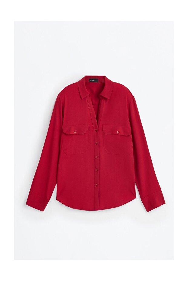 Woman Basic Flowing Shirt - 6